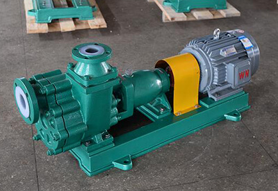 氟塑料自吸泵出口壓力降低，揚程達不到是什么原因呢？